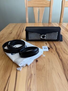 NWT Coach Crystal Tabby 28